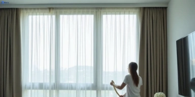 Delicate sheer drape cleaning dutton-park Matty Curtain Cleaning