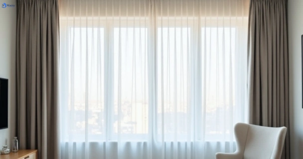 Restored vibrant drapes in dutton-park QLD after Matty Curtain Cleaning