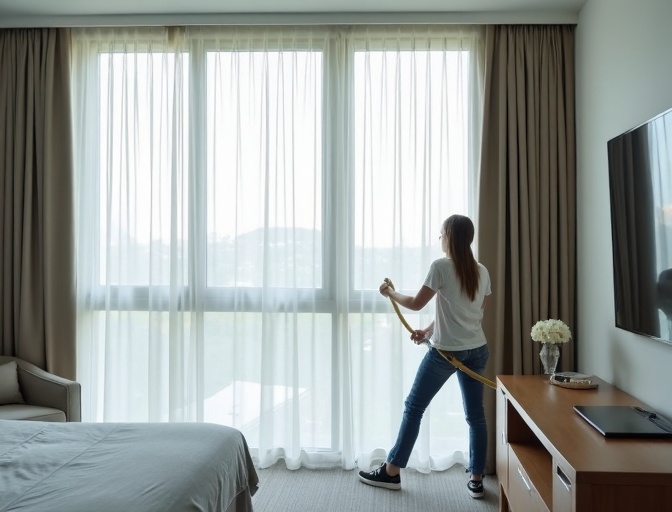 Dutton Park Sheer Curtain Cleaning